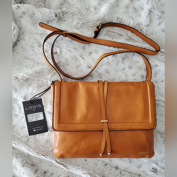 Lodis Handbags - Lodis Margo leather crossbody purse